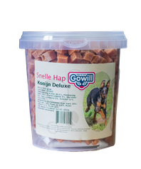 Gowill Snelle Hap Deluxe Konijn 450gr