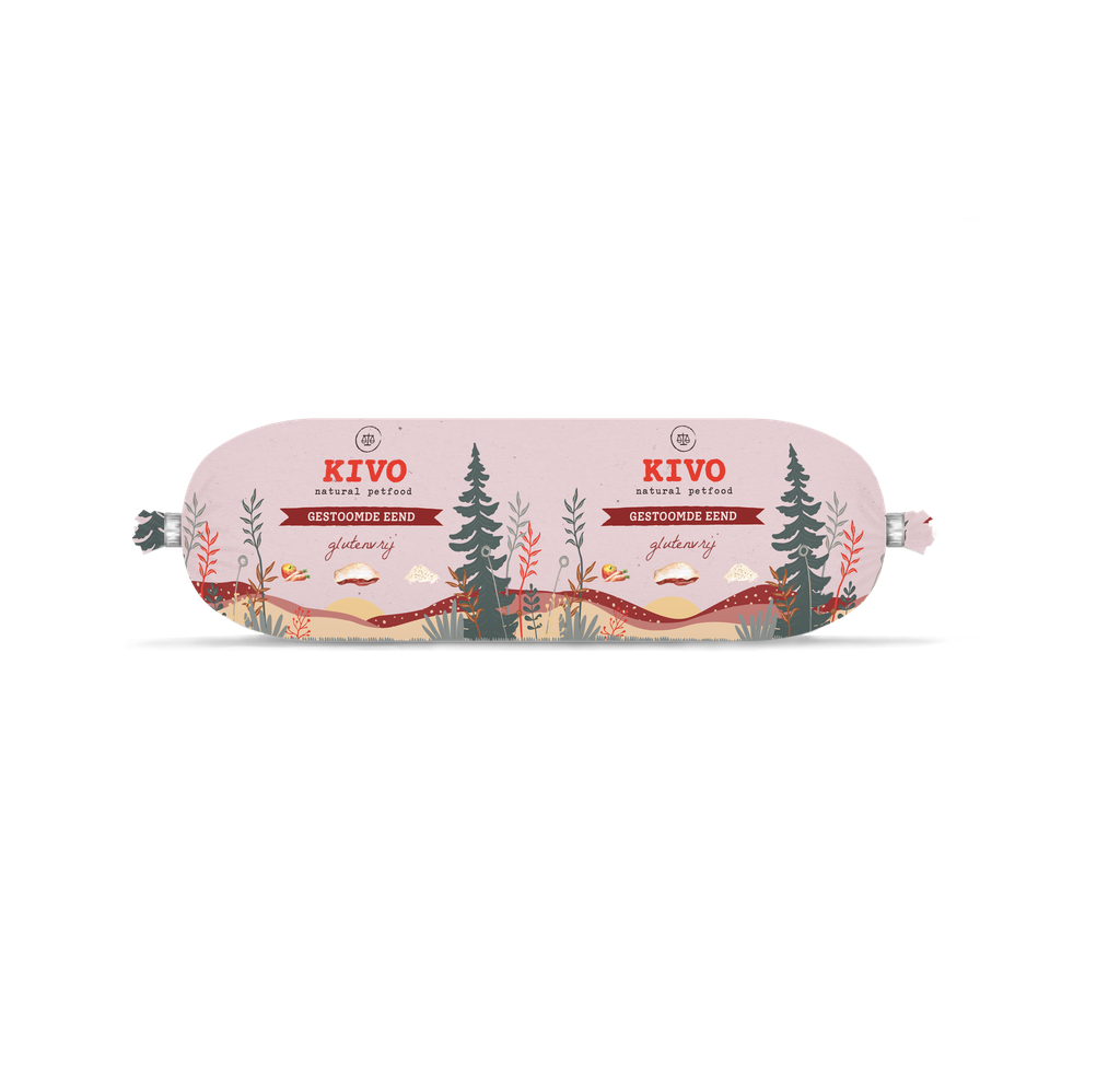 Kivo houdbare worst EEND 12 x 600gr