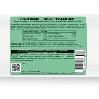 BARFmenu HERT Premium 10 x 1kg