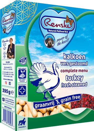 Renske Vers Gestoomd KALKOEN (Graanvrij) 10 x 395gr