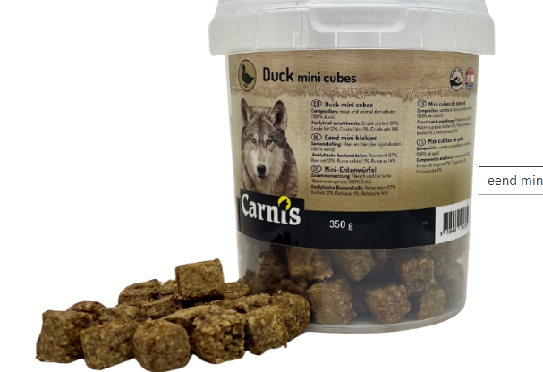 Carnis Eend mini blokjes 350gr