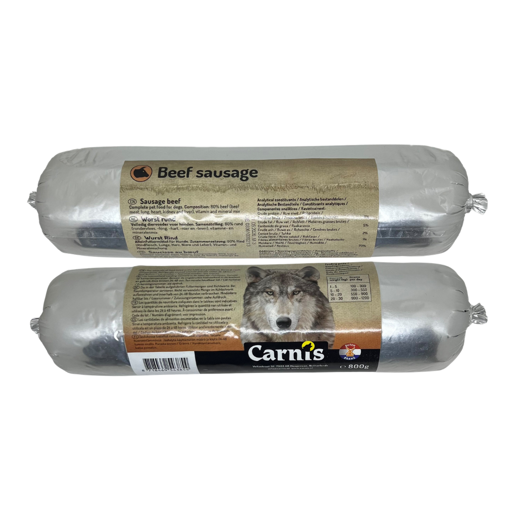 Carnis Gestoomde worst Rund 12 x 800gr