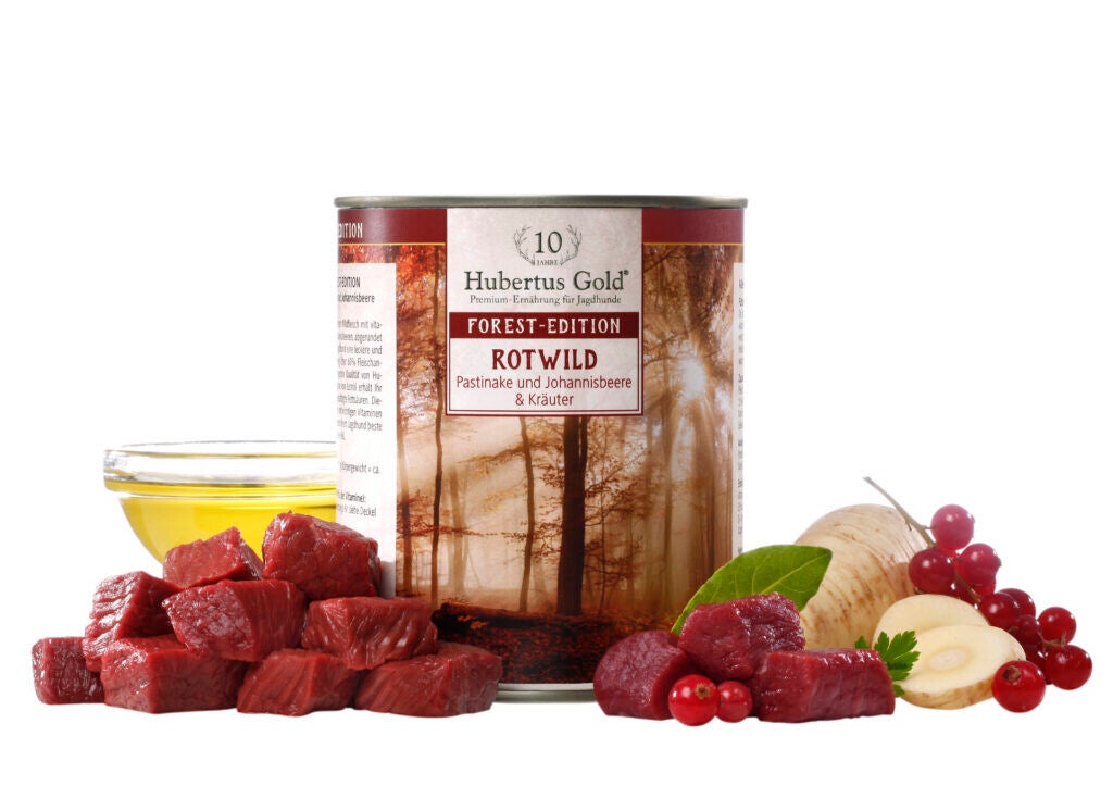 Hubertus Gold 'Forest Edition Rotwild' 6 x 800gr (hert en ree)