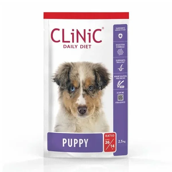 Clinic Daily Diet Dog Puppy Salmon 2,5kg