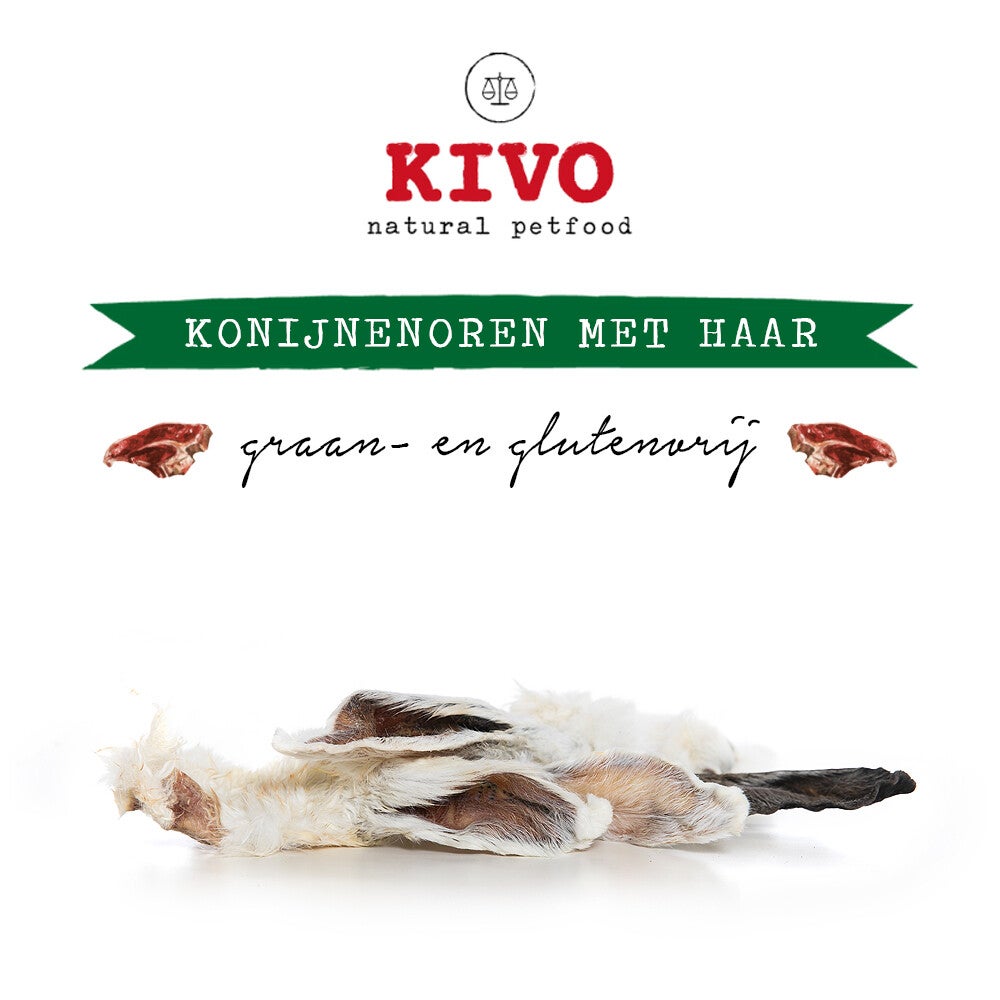 Kivo Konijnenoor met haar 100gr