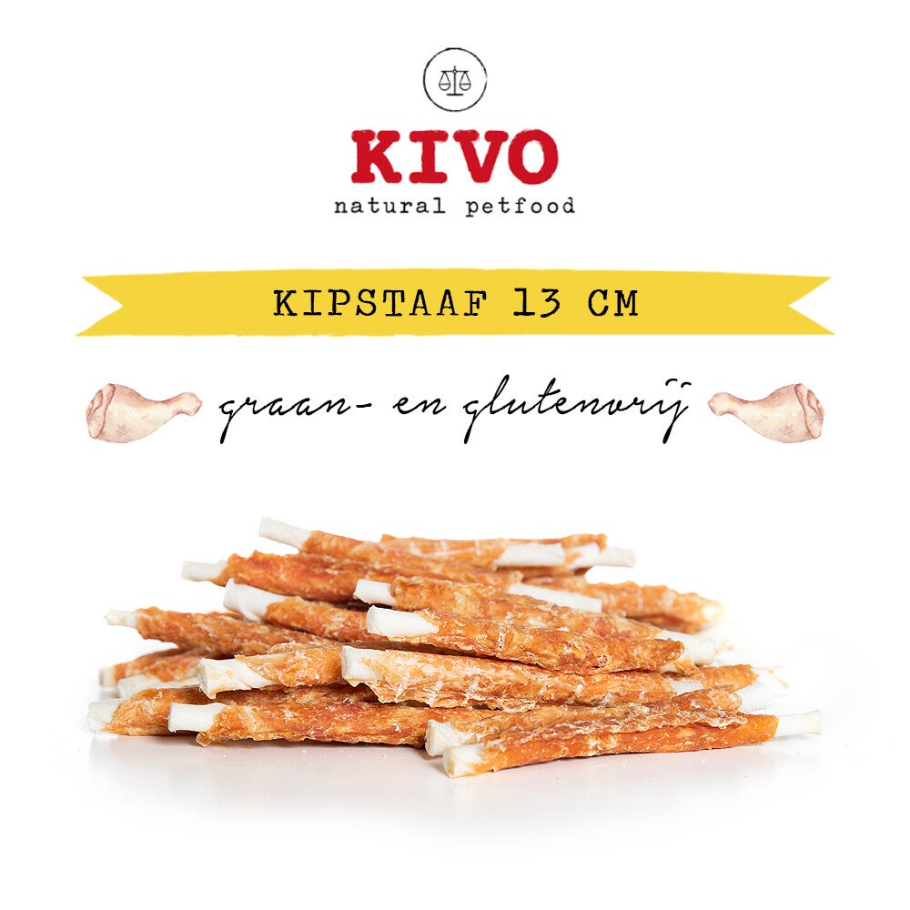 Kivo Kipstaaf 13cm