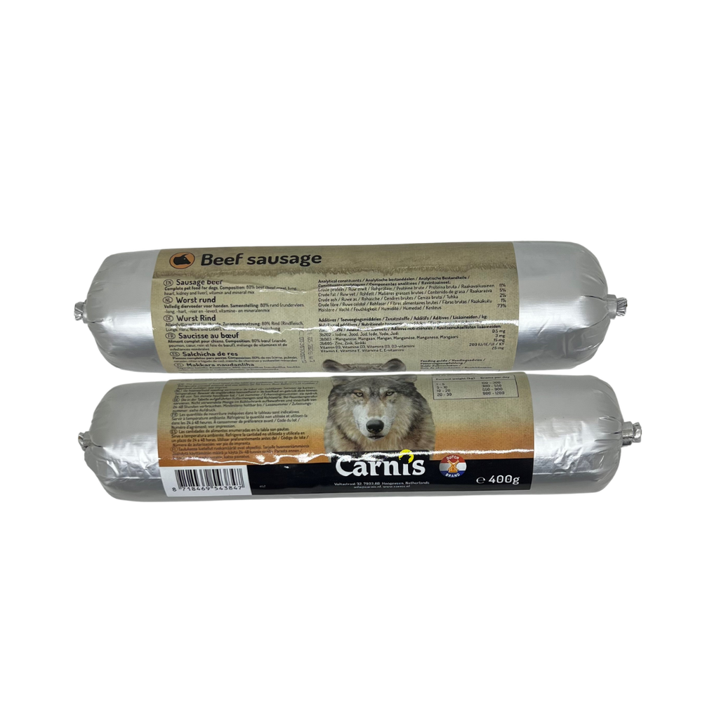 Carnis Gestoomde worst Rund 24 x 400gr