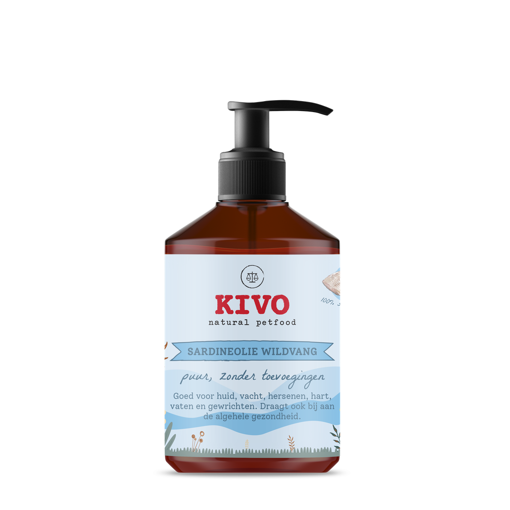Kivo Sardineolie Puur Wildvang 500ml