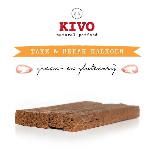 Kivo Take&Break Kalkoen 50stuks