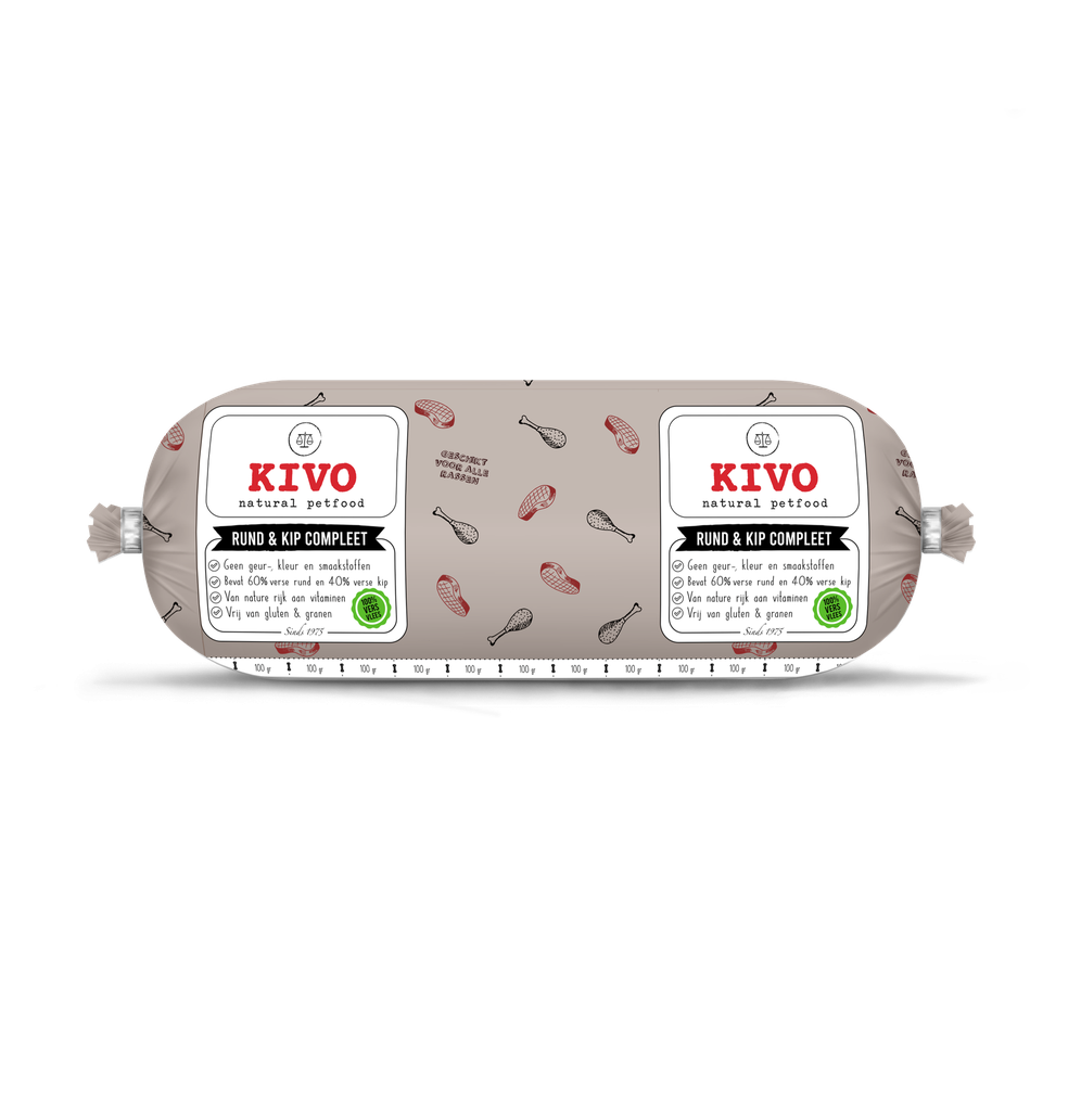 Kivo RUND & KIP COMPLEET 10 x 1kg