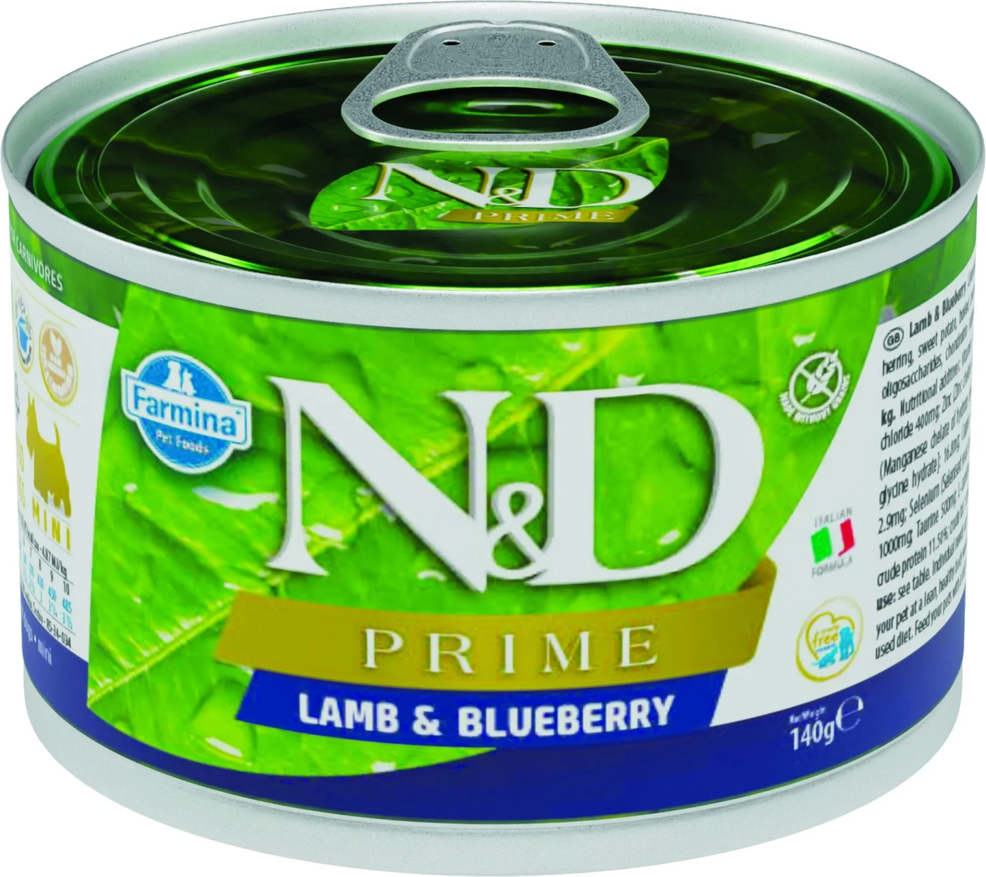 N&D Prime natvoeding voor de hond Lam