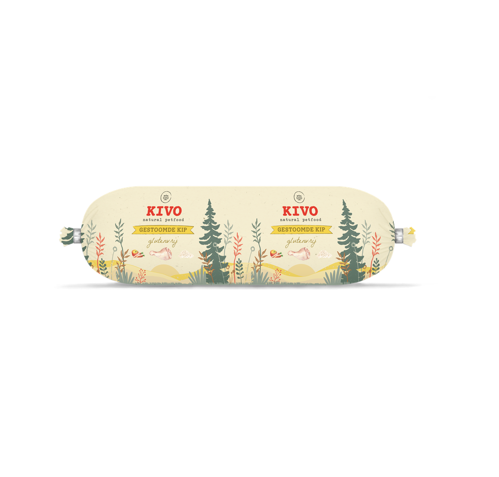 Kivo houdbare worst KIP 12 x 600gr
