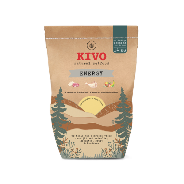 Kivo persbrok Energy 14kg