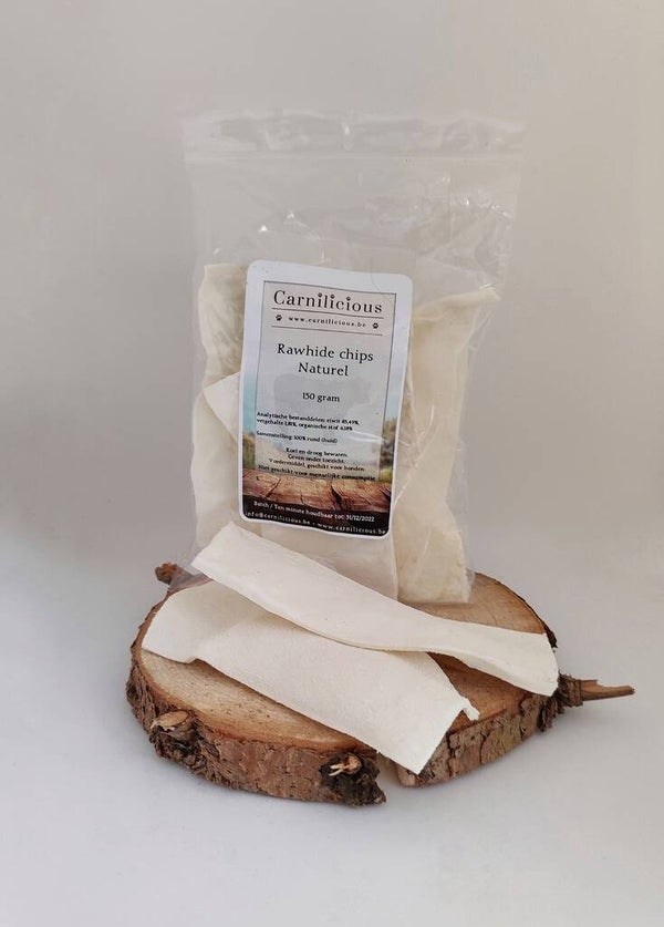 Carnilicious Rawhide CHIPS 100% Paard 100gr