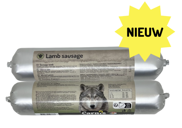 Carnis Houdbare worsten Lam 24 x 400gr