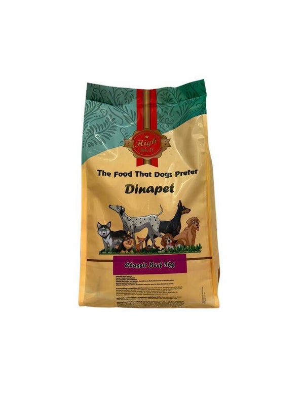 Dinapet persbrok Classic Beef 5kg