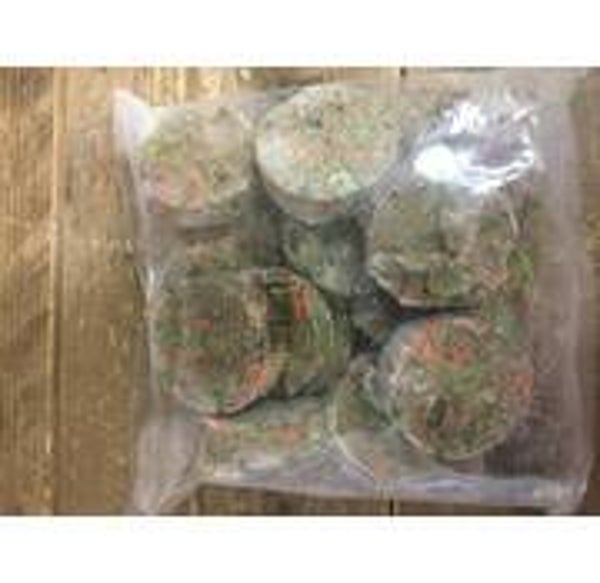 Carnilicious Hamburgers GROENTEN/FRUIT 16 x 600gr