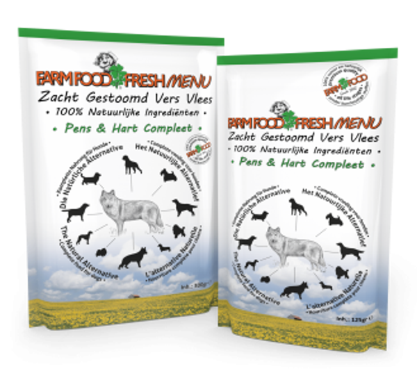 Farm Food Fresh Menu Pens & Hart compleet 16 x 125gr