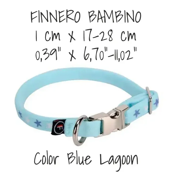 FINNERO BAMBINO Superzachte halsband, 3 kleuren