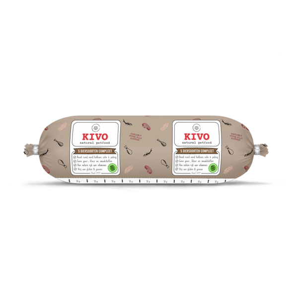 Kivo 5 DIERSOORTENMIX Compleet 20 x 500gr