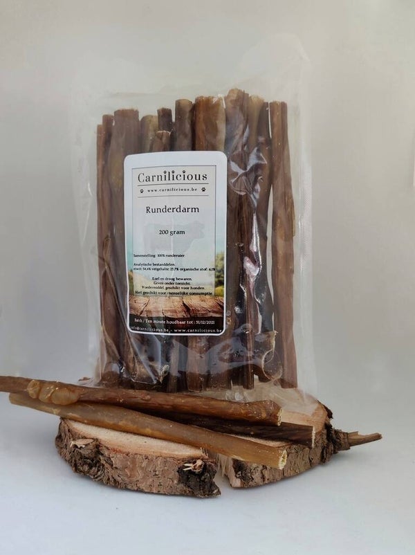 Carnilicious Runderdarm 200gr Carnilicious Runderdarm 200gr