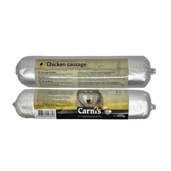 Carnis Gestoomde worst Kip 24 x 400gr