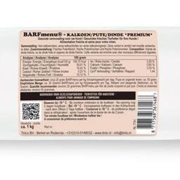 BARFmenu KALKOEN Premium 10 x 1kg