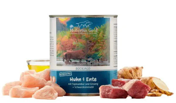 Hubertus Gold 'Bockjagd Huhn & Ente (Kip & Eend)' 6 x 800gr