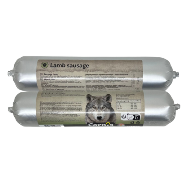 Carnis Gestoomde worst Lam 24 x 400gr
