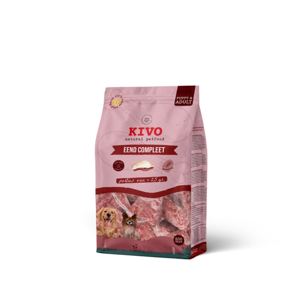 Kivo PORTIES Eend Compleet 9 x 500gr