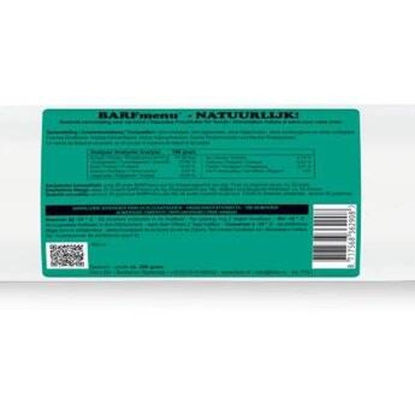 BARFmenu NATUURLIJK! 10 x 500gr