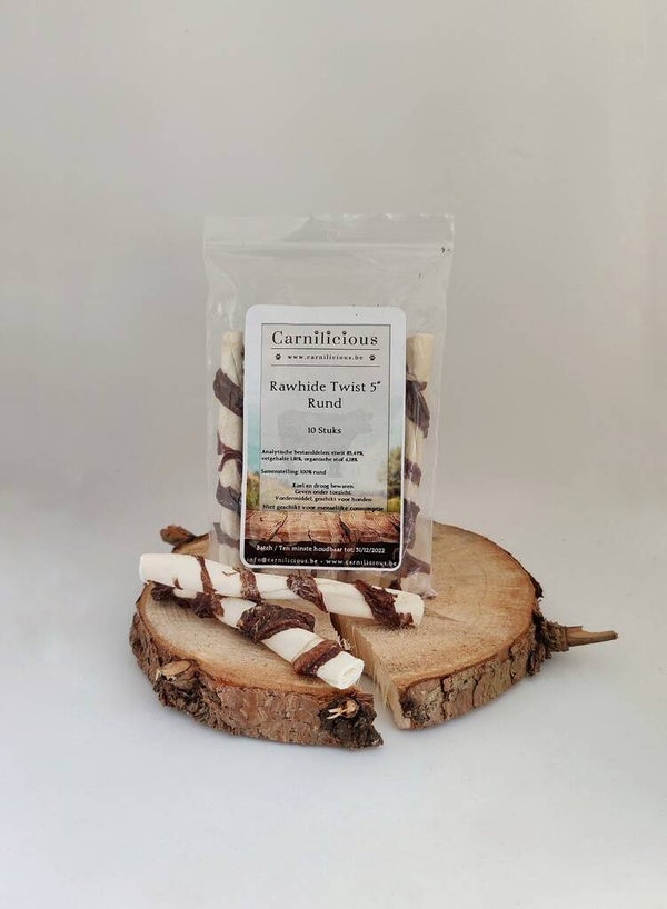 Carnilicious Rawhide Twist Rund 11cm/10stuks