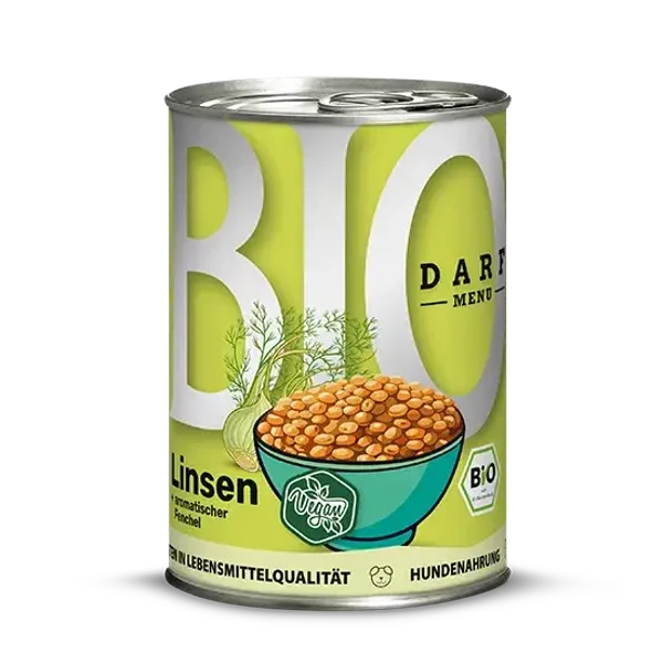 Darf BIO Menu Vega Linsen 410gr