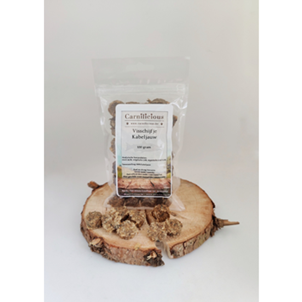 Carnilicious Visschijfjes Kabeljauw 100gr