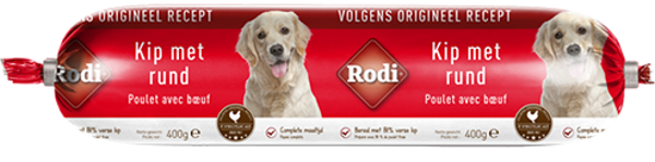 Rodi worst Kip & Rund 9 x 400gr