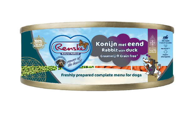 Renske Blik Vers KONIJN & EEND (graanvrij) 24 x 95gr