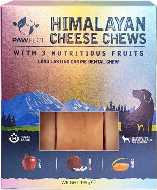 Pawfect Chew Bar with 3 Nutritious Fruits 3x 65 gr