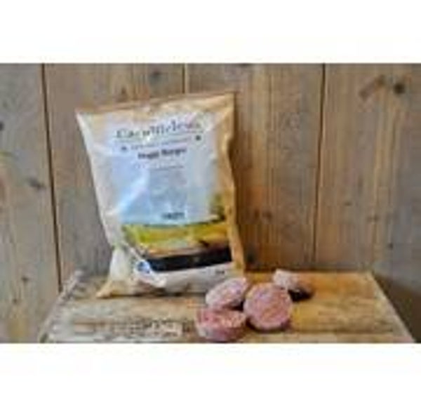 Carnilicious Hamburgers RUND/GROENTEN 10 x 1kg