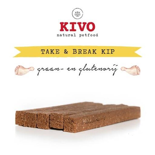 Kivo Take&Break Kip 50stuks