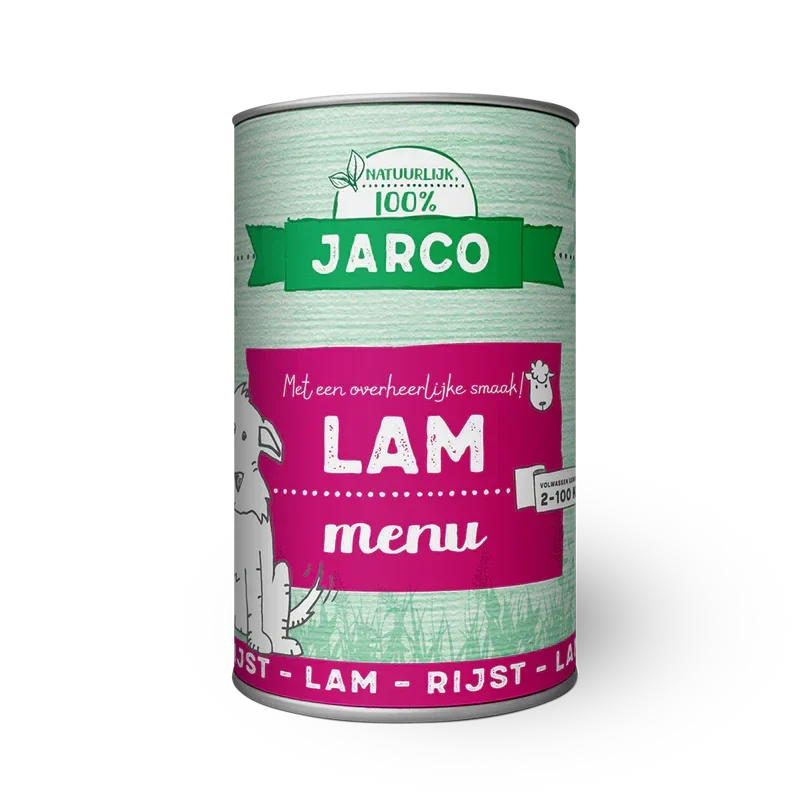 Jarco blikvoeding Lam-menu 6 x 400gr