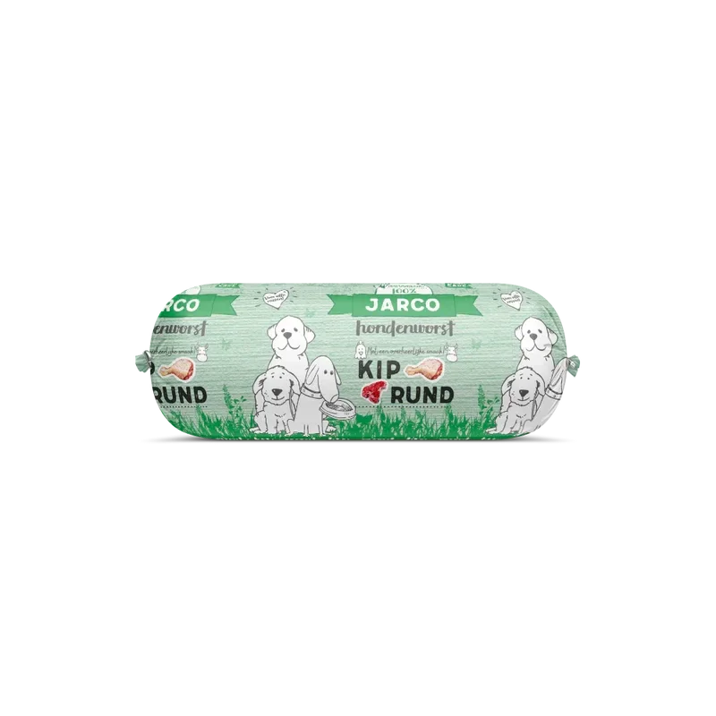 Jarco houdbare worst Kip/Kalkoen 8 x 750gr