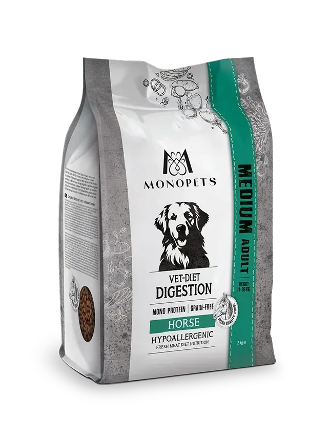 Monopets Hypoallergenic Medium Vet-Diet Digestion Horse