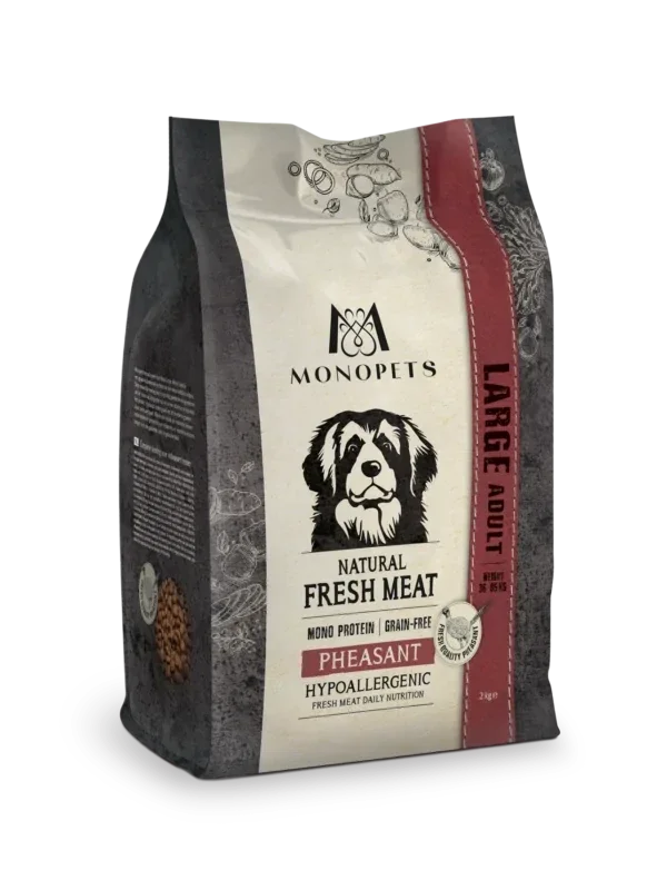 Monopets Hypoallergenic Fresh Meat Large Adult Pheasant