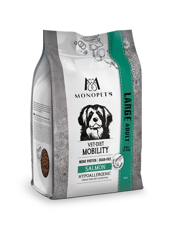 Monopets Hypoallergenic Large Vet-Diet Mobility Salmon