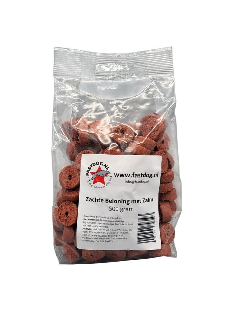 Beloningssnoepjes zalm 500 gram