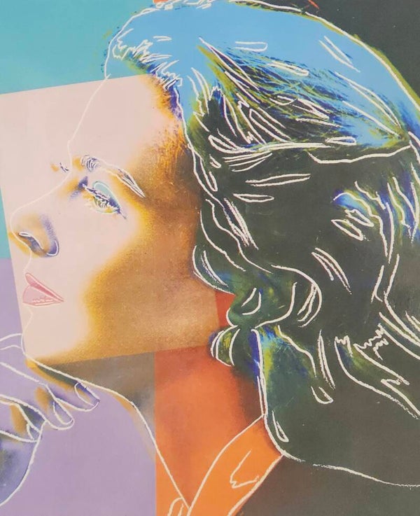 Andy Warhol - Herself, Portrait of Ingrid Bergman