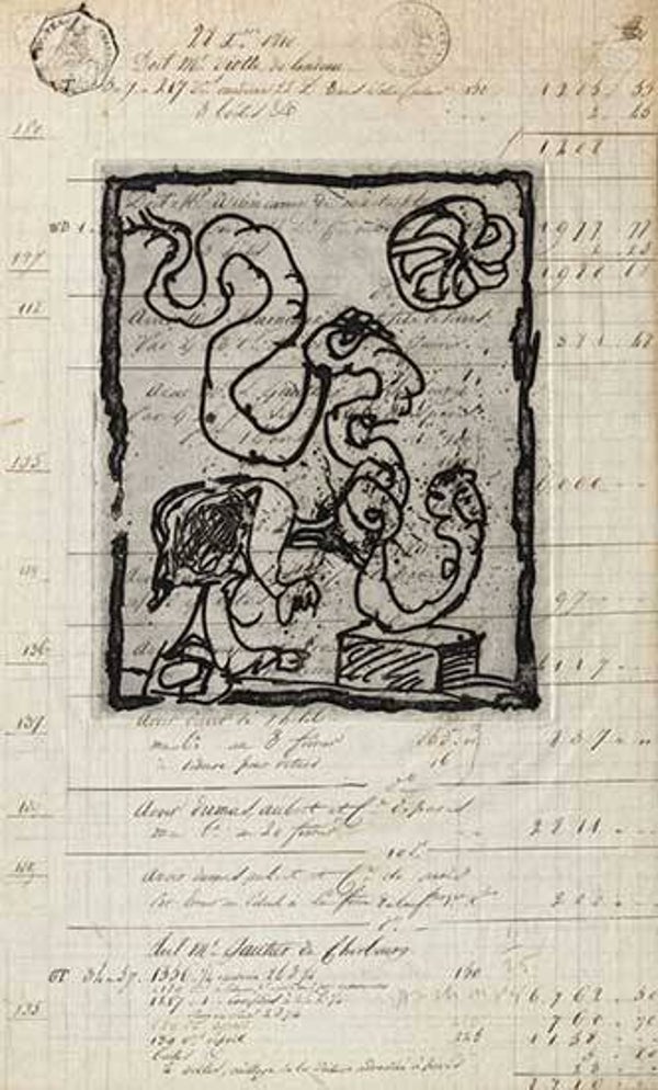 Alechinsky - Les Dimanches du Comptables