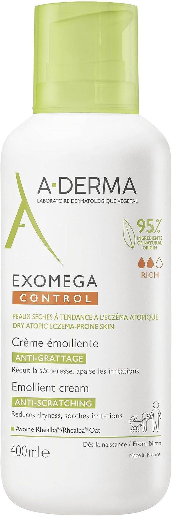 A-Derma - Exomega Control 400 ml
