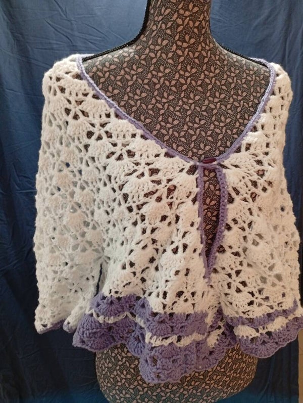 Haut au crochet de taille S et M