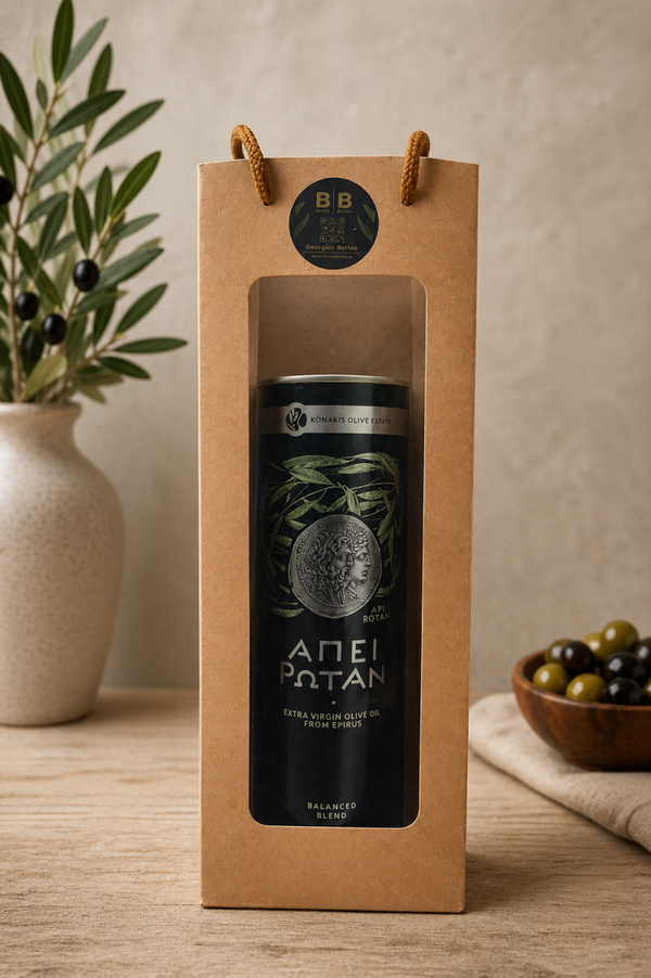 Olivenöl Geschenk-Set mit 1Liter